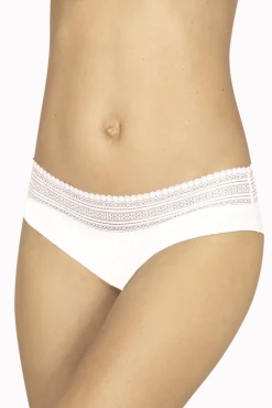 Lot de 2 slips en coton bio Intimement Bio - Blanc