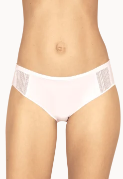 Lot de 2 slips en coton bio Intimement Bio - Poudre
