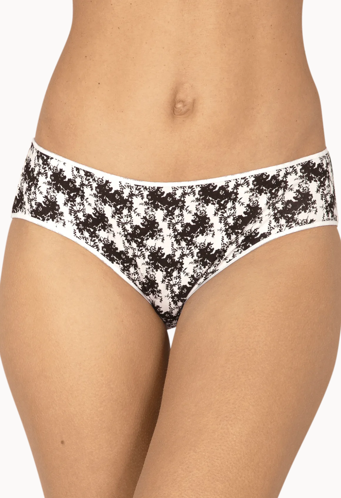 Lot de 3 slips en coton bio Intimement Bio - Gardenia