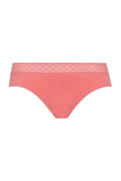 Lot de 3 Slips - Trio Dentelle Coton - Nuit étoilée / rose bonbon / blanc