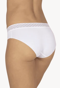 Lot de 3 Slips - Trio Douceur Graphique - Nude / noir / blanc