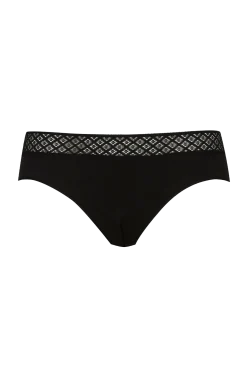 Lot de 3 Slips - Trio Douceur Graphique - Nude / noir / blanc