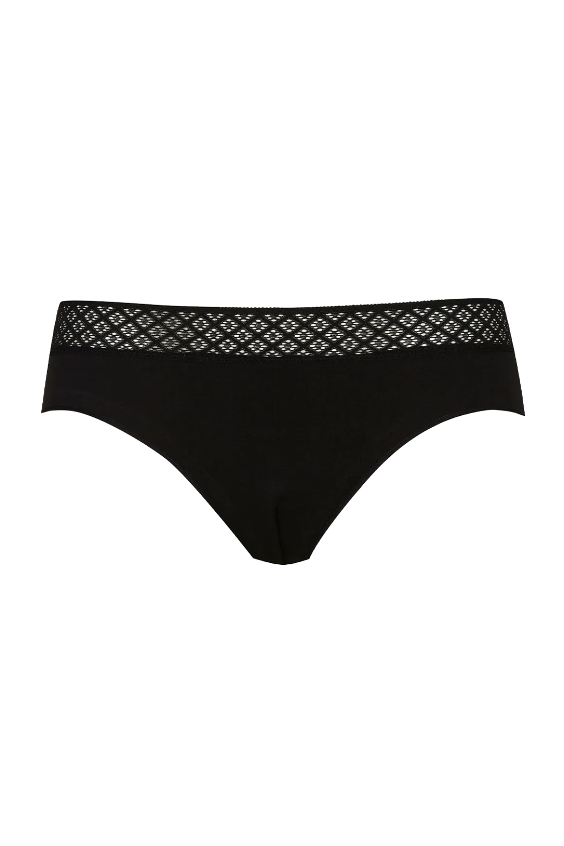 Lot de 3 Slips - Trio Douceur Graphique - Noir