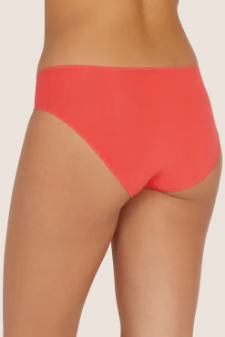 Lot de 3 Slips - Trio Essentiel Micro - Corail / poudre / soie