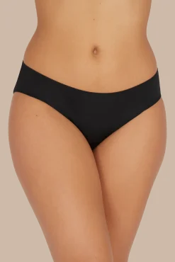 Lot de 3 Slips - Trio fantaisie micro - Pois / noir / poudre