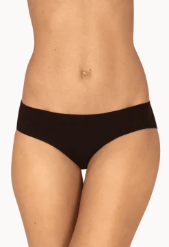 Lot de 3 Slips - Trio Imprimé Floral - Imprimé noir