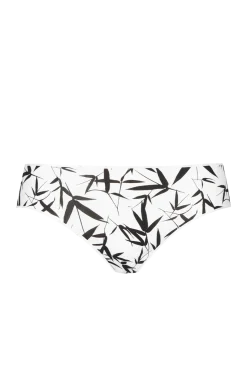 Lot de 3 Slips - Trio Imprimé Floral - Noir / imprimé nacre