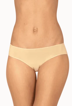 Lot de 3 Slips - Trio Imprimé invisible - Noir / imprimé nude / nude