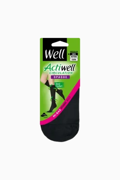Mi-Bas Opaques 40D Actiwell Circulation - Noir