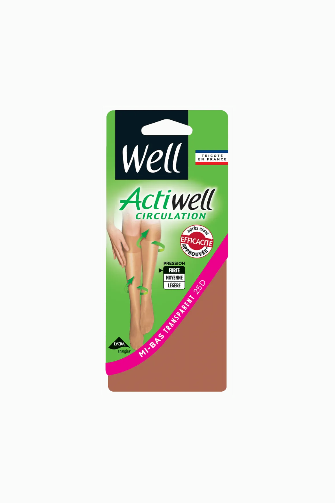 Mi-Bas Transparent 25D Actiwell Circulation - Ibiza