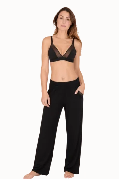 Pantalon Large Minuit - Noir