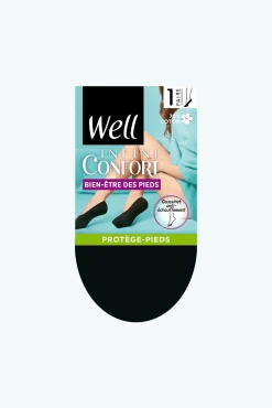 Protège-Pieds Bien-Etre des Pieds Well Infini Confort - Noir