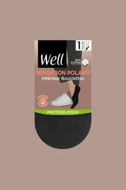 Protège-Pieds Sensation Polaire - Noir ébène