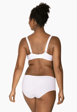 Shorty en dentelle et microfibre L'irrésistible - Blanc