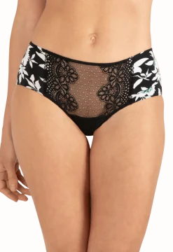 Shorty en dentelle et microfibre L'irrésistible - Jasmin