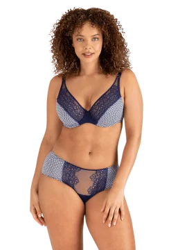 Shorty en dentelle et microfibre L'irrésistible - Illusion