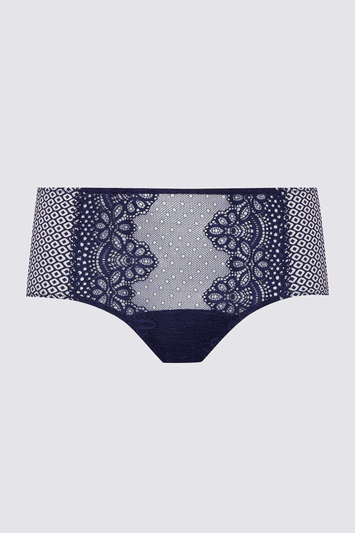 Shorty en dentelle et microfibre L'irrésistible - Illusion