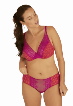 Shorty en dentelle et microfibre L'irrésistible - Tiaré