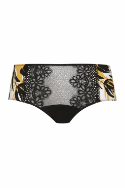 Shorty en dentelle et microfibre L'irrésistible - Esquisse