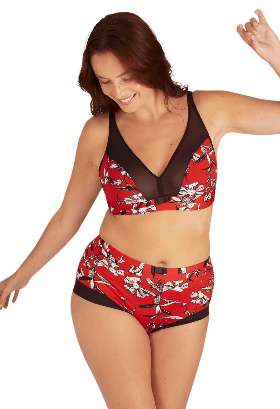 Shorty taille haute Tulle Design - Kimono