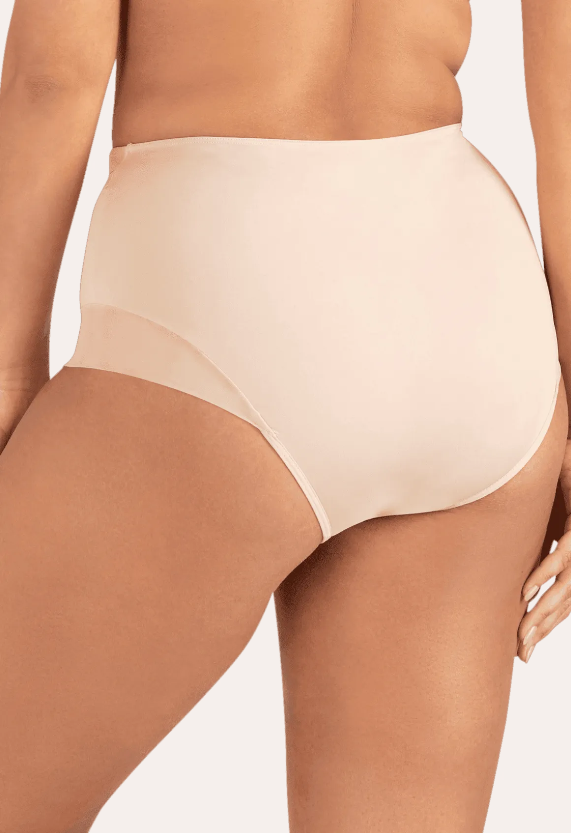Shorty taille haute Tulle Design - Nude