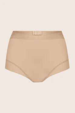 Shorty taille haute Tulle Design - Nude