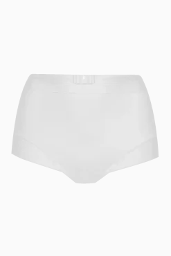Shorty taille haute Tulle Design - Blanc