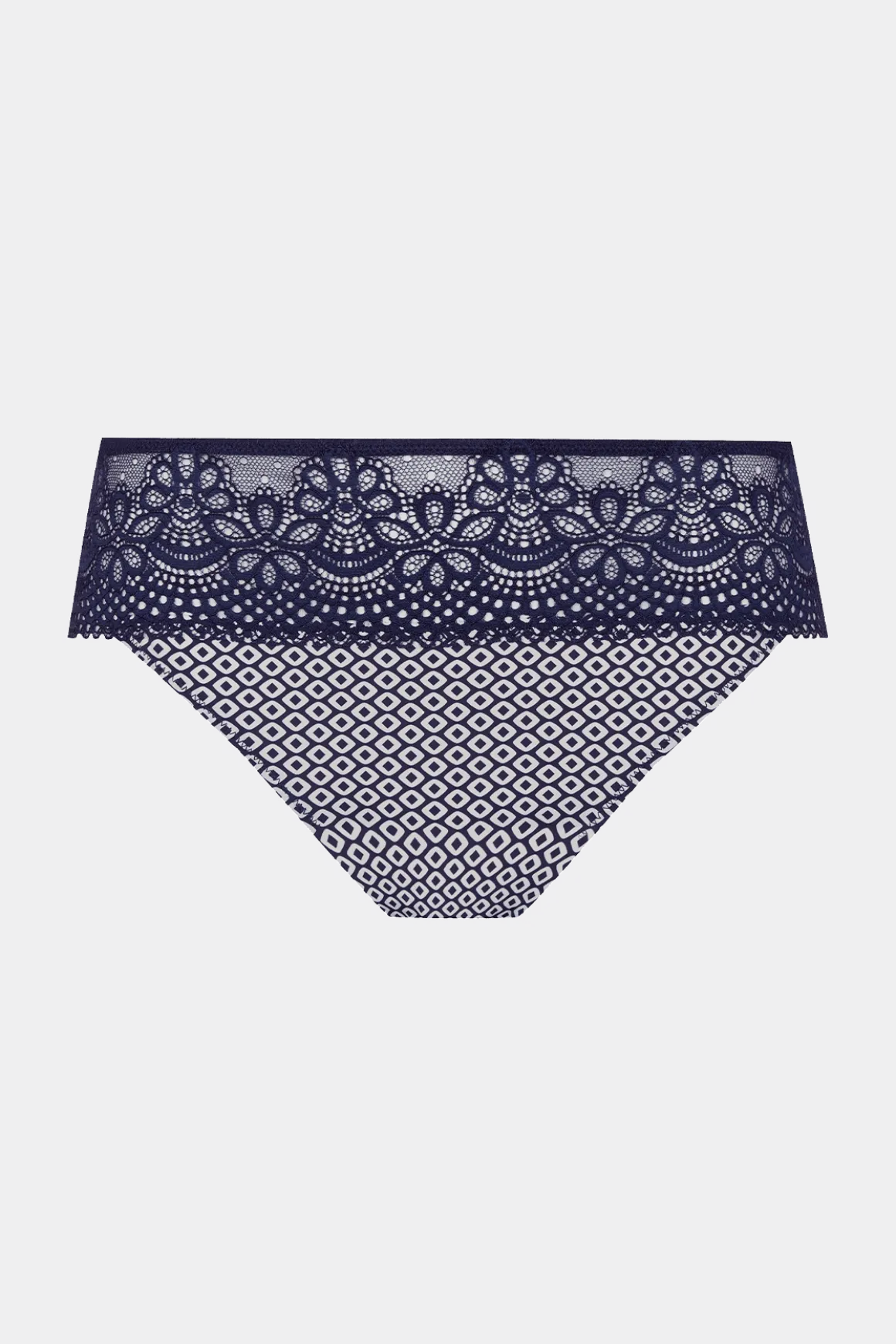 Slip brésilien dentelle et microfibre L'irrésistible - Illusion