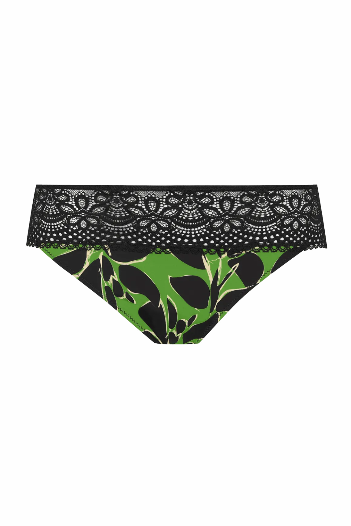 Slip brésilien dentelle et microfibre L'irrésistible - Botanique