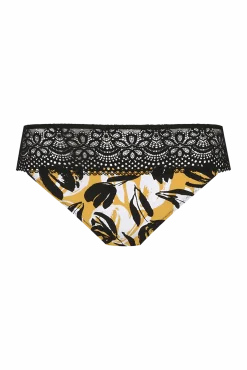 Slip brésilien dentelle et microfibre L'irrésistible - Esquisse