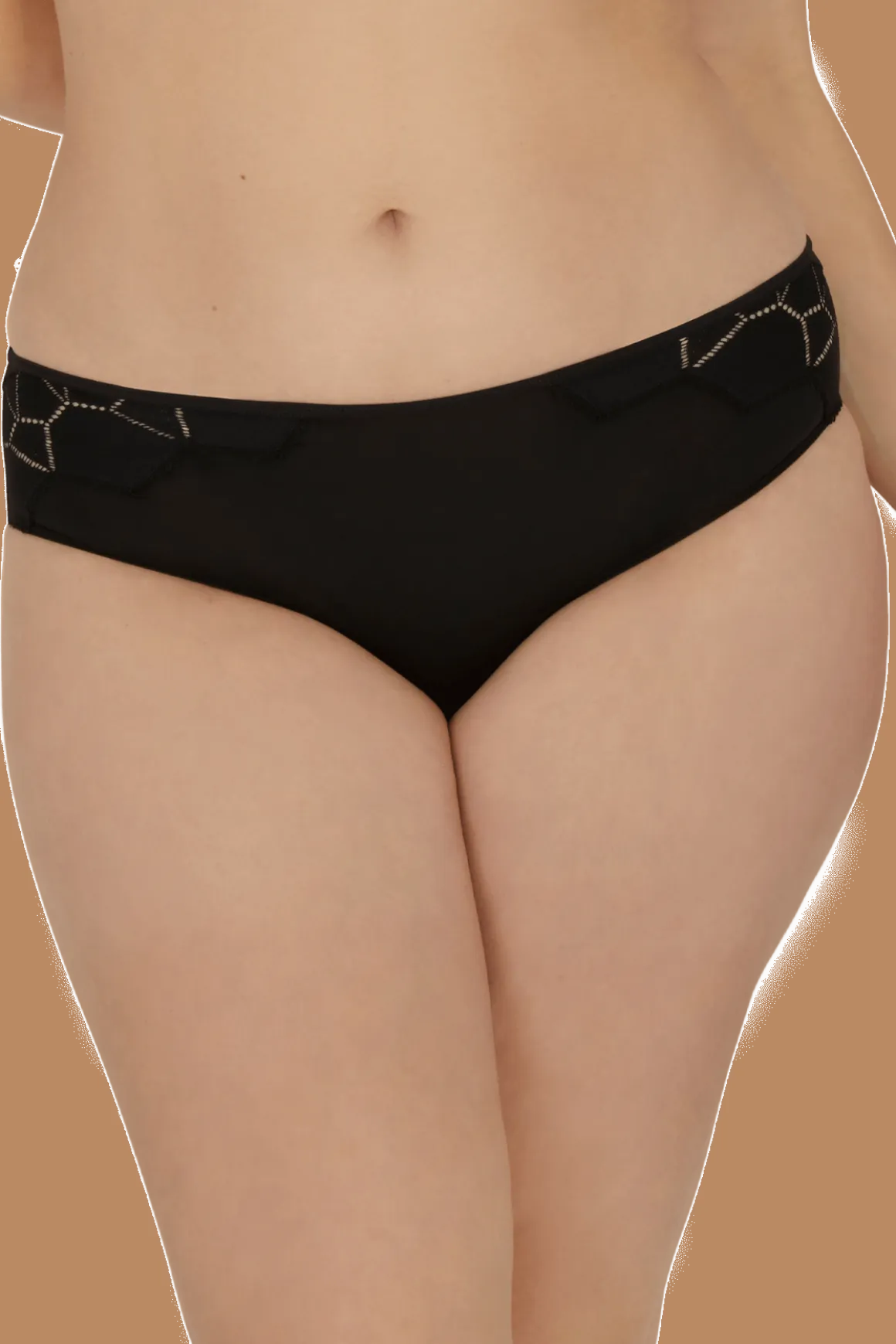 Slip brésilien Harmonie - Noir