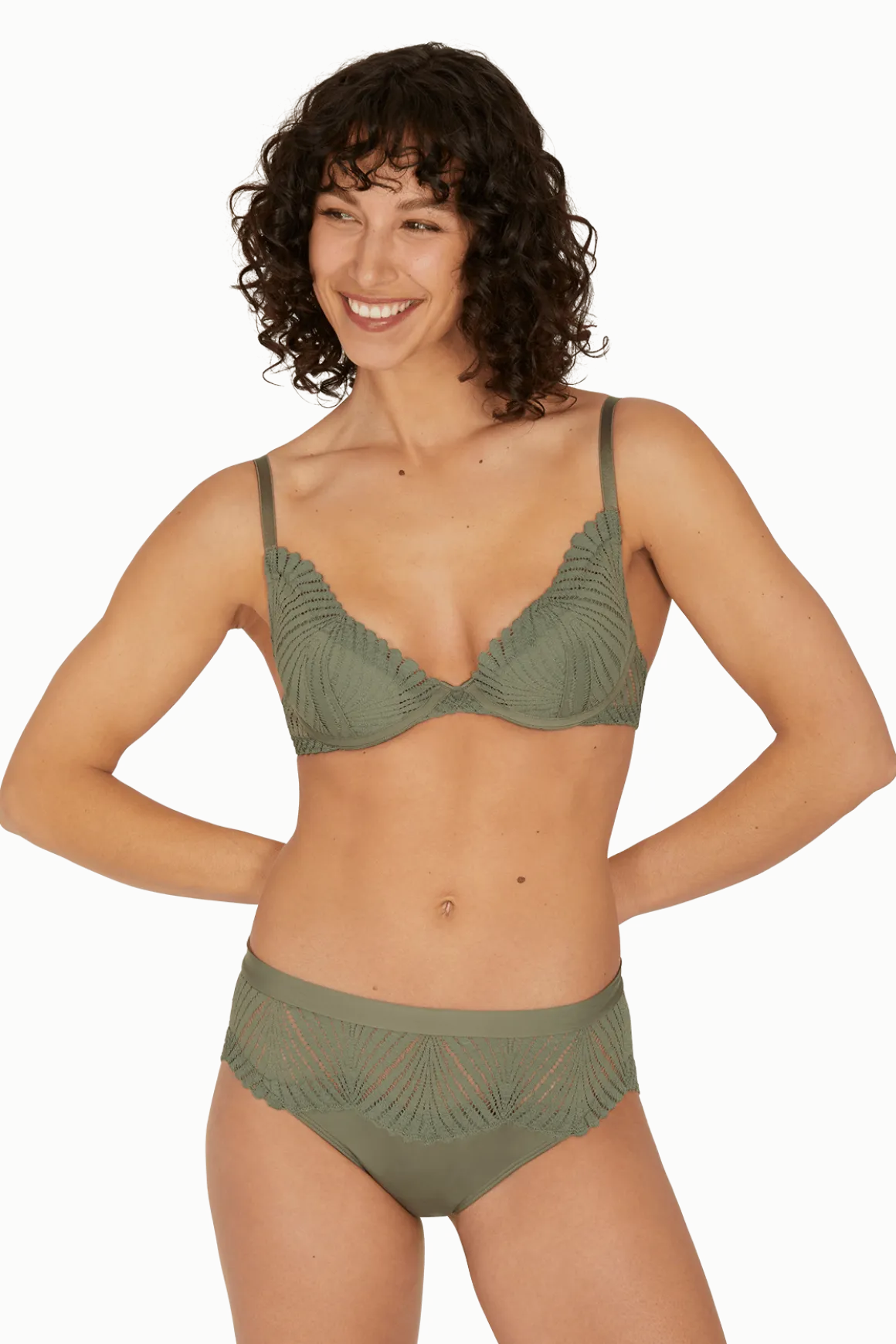 Slip Brésilien Muse - Kaki