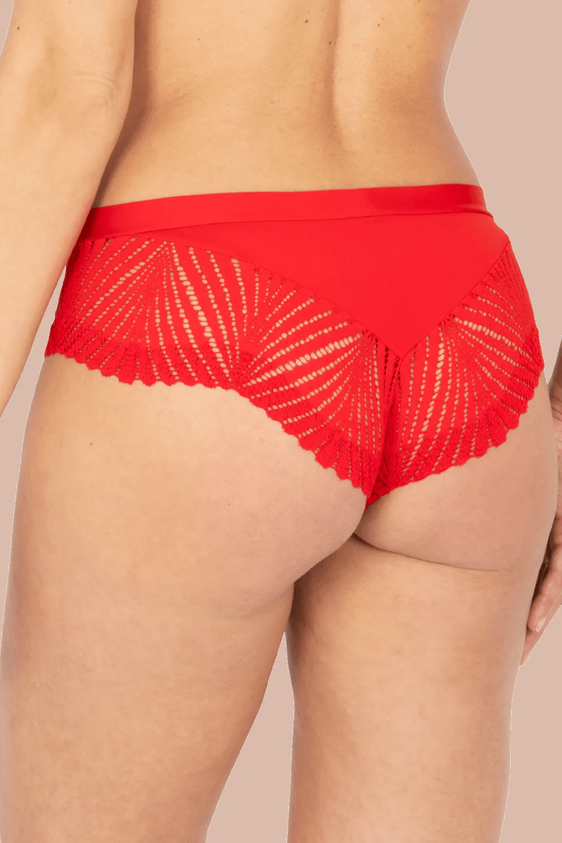 Slip Brésilien Muse - Rouge ardent