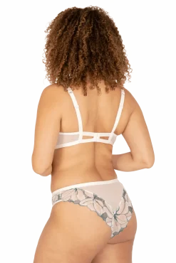 Slip Brésilien Nymphéas - Soie