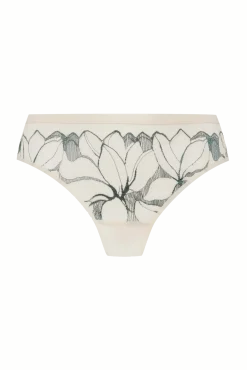 Slip Brésilien Nymphéas - Soie