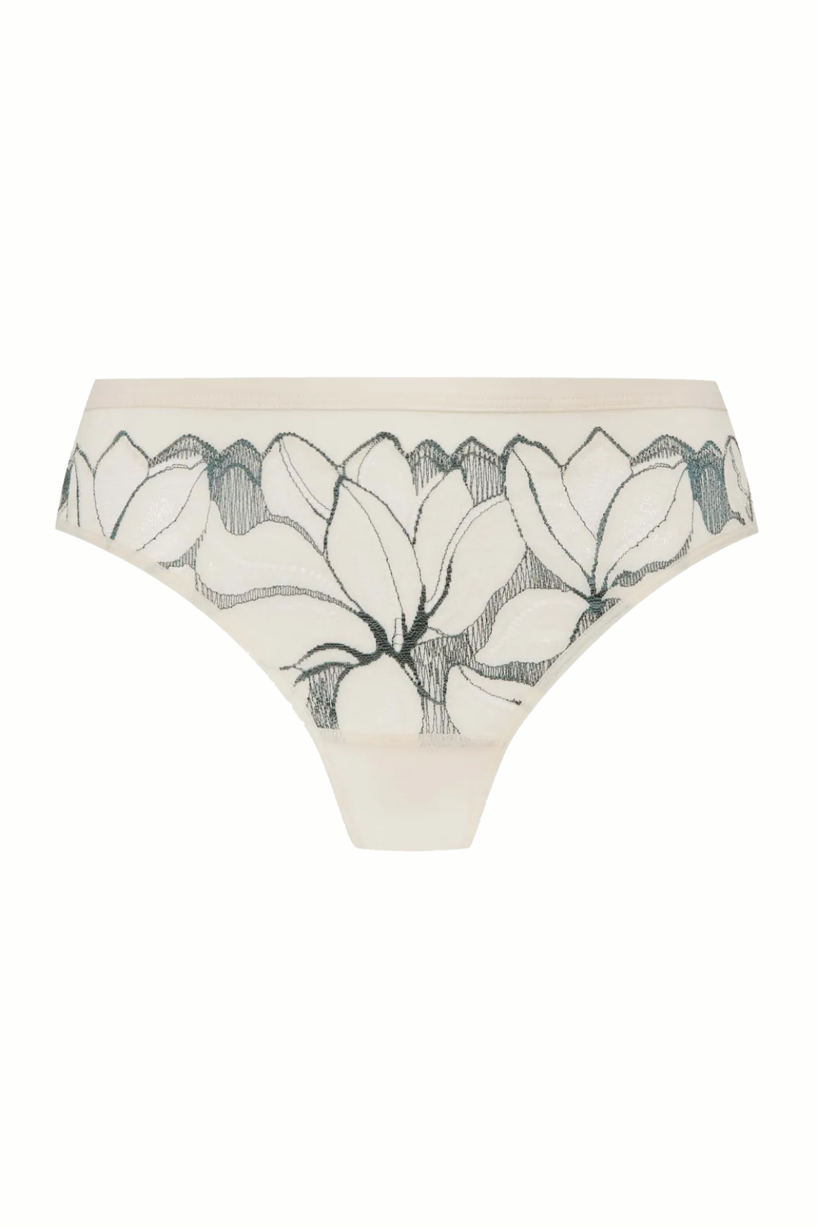 Slip Brésilien Nymphéas - Soie