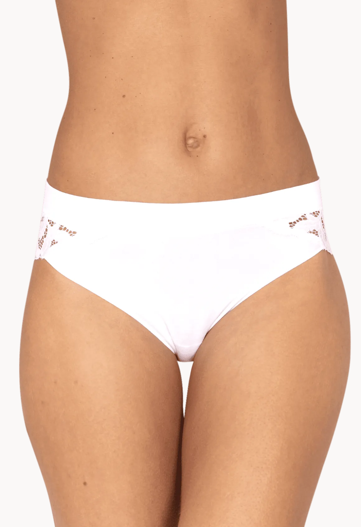 Slip en coton biologique Intimement Bio - Blanc