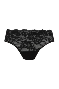 Slip Extra Stretch Infini Dentelle - Noir