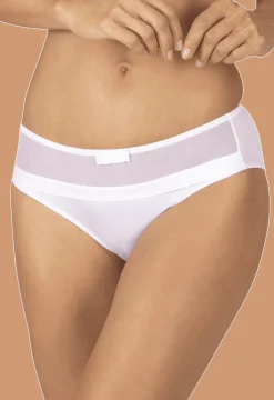 Slip Tulle Design - Blanc