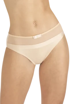 Slip Tulle Design - Nude