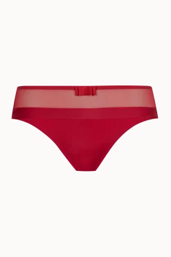 Slip Tulle Design - Rouge ardent