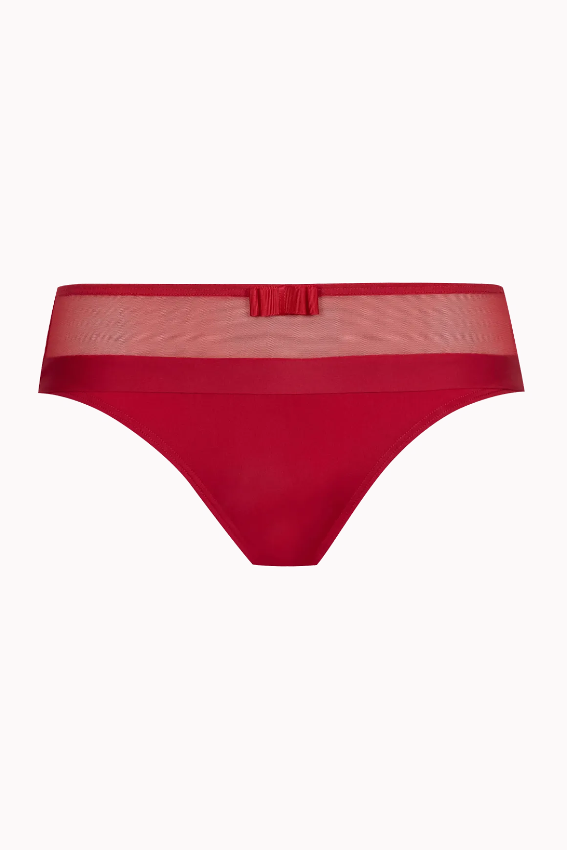 Slip Tulle Design - Rouge ardent