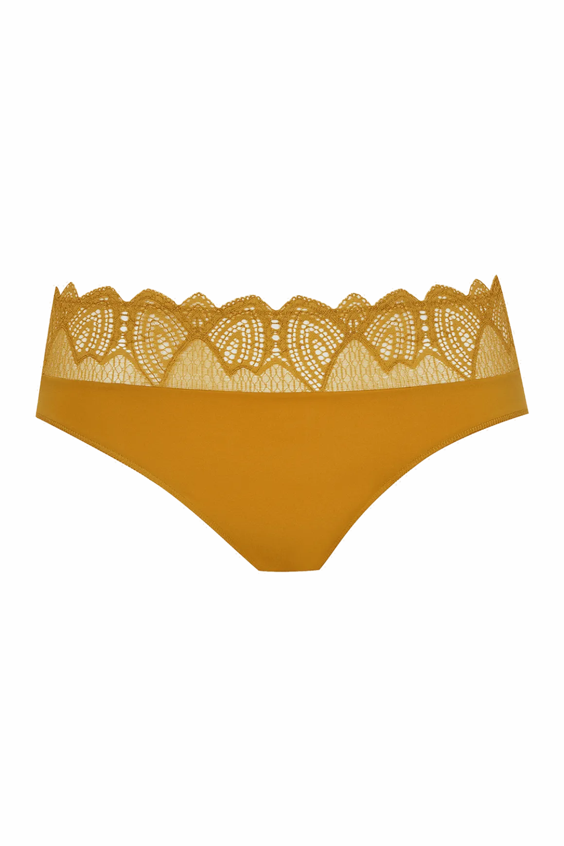 Slip Vertige Drapé - Ocre