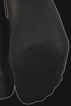 Socquettes Transparentes Bien-Etre des Pieds 19D Well Infini Confort - Noir