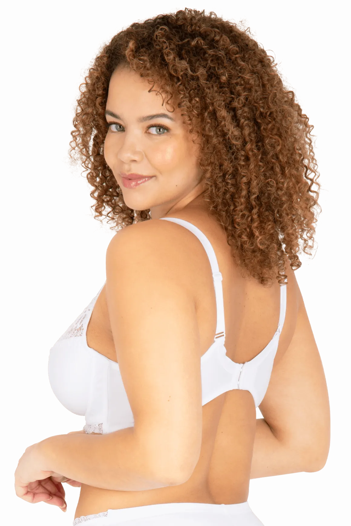 Soutien-gorge à armatures dentelle Well Allure L'Elégante - Blanc