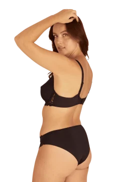 Soutien-gorge à armatures Dentelle Audacieuse - Noir