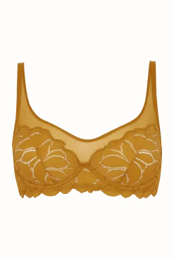 Soutien-gorge à armatures Dentelle Prodigieuse - Ocre