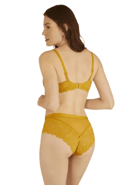 Soutien-gorge à armatures Dentelle Prodigieuse - Ocre
