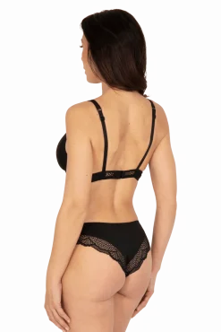 Soutien-gorge à armatures Idylle - Noir