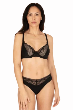 Soutien-gorge à armatures Idylle - Noir